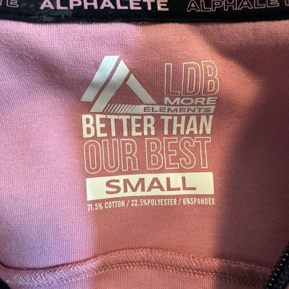 Alphalete Full Zip Crop Jacket - Picture 3 of 3